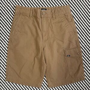 Vans Men's Tabacco Brown Cotton Twill Cargo Shorts